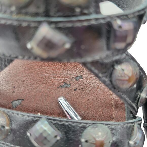 Giani Benni Studded Strappy Heal Brighton 001 Sz‎ 8.5M - Picture 3 of 13